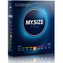 Comprar MY SIZE Pro Preservativos 57 Mm 3 Unidades – Ajuste Personalizado Para Máxima Comodidad-PRESERVATIVOS-Noxtic