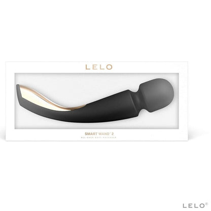 Comprar LELO Smart Medium Wand 2 Negro – Masajeador Ergonomico Para Placer Intimo-Noxtic