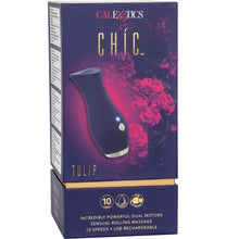 Comprar CALEXOTICS Chic Tulip Masajeador Azul – Diseño Ergonómico Para Una Estimulación Sensorial Única-Noxtic