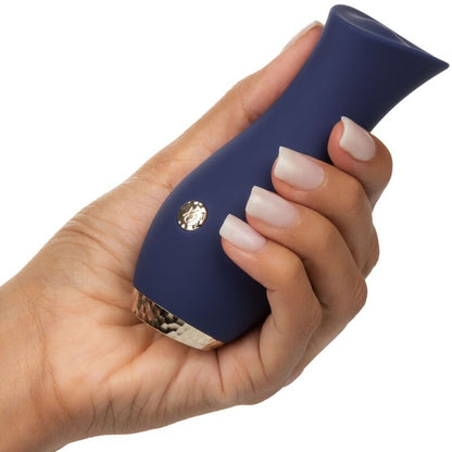 Comprar CALEXOTICS Chic Tulip Masajeador Azul – Diseño Ergonómico Para Una Estimulación Sensorial Única-Noxtic