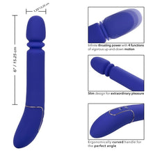 Comprar CALEXOTICS Shameless Slim Thumper Azul – Masajeador De Lujo Con Diseño Elegante Y Potente-Noxtic