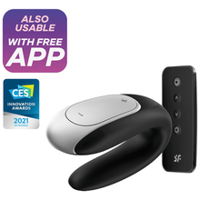 Comprar Satisfyer Double Fun Negro – Vibrador Recargable Con Diseño Innovador Para Parejas-Noxtic