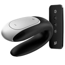 Comprar Satisfyer Double Fun Negro – Vibrador Recargable Con Diseño Innovador Para Parejas-Noxtic