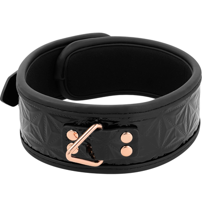 Comprar BEGME Collar Black Edition – Cuero Vegano Con Forro De Neopreno Para Comodidad Y Estilo-Noxtic