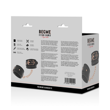 Comprar BEGME Black Edition Esposas Para Manos – Diseño Confortable Con Forro De Neopreno-Noxtic