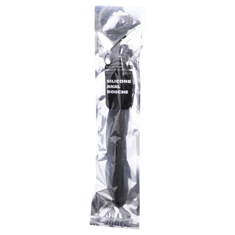 Comprar ALL BLACK Ducha Anal Hinchable Silicona 27 Cm – Diseño Elegante Con Material De Silicona Médica-Noxtic