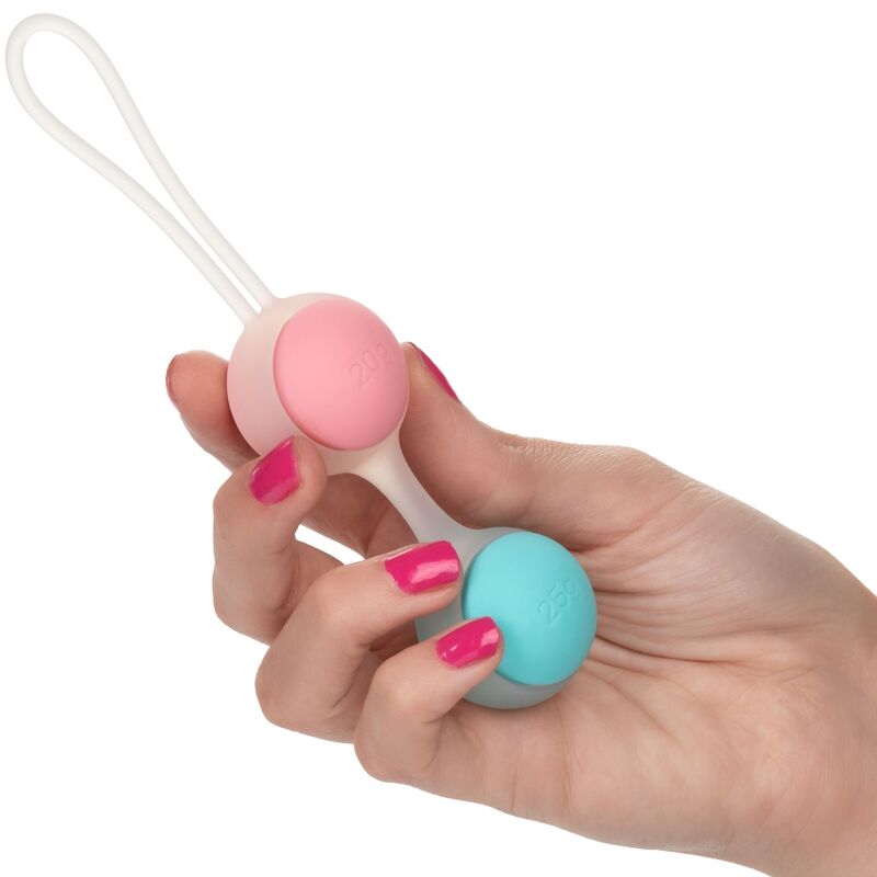 Comprar CALEXOTICS She-Ology Set Bolas Kegel Intercambiables – Entrenamiento Personalizado Para Fortalecer Músculos Pélvicos-Noxtic
