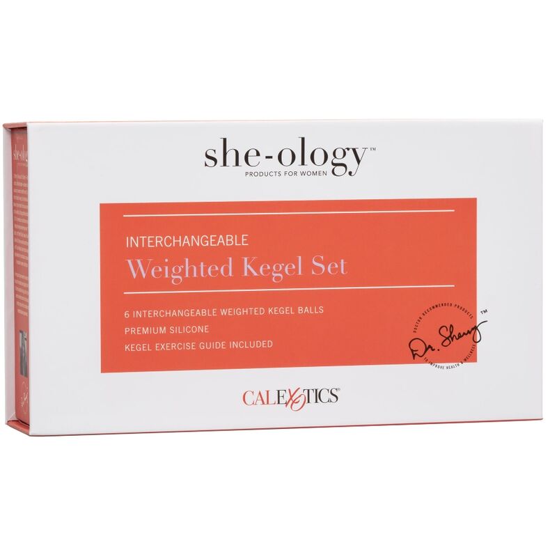 Comprar CALEXOTICS She-Ology Set Bolas Kegel Intercambiables – Entrenamiento Personalizado Para Fortalecer Músculos Pélvicos-Noxtic