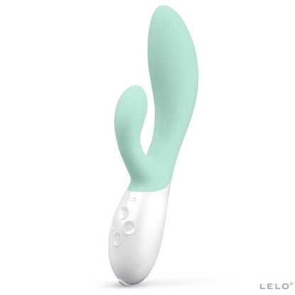 LELO - INA 3 GREEN LUXURY RABBIT VIBRATOR AQUA GREEN