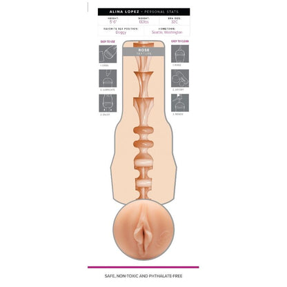 Comprar Fleshlight Girls Alina Lopez Rosa – Juguete Erótico Realista Para Placer Personal-Noxtic