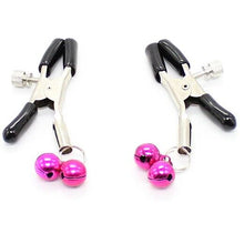 Comprar OHMAMA FETISH Pinzas Pezones Con Cascabel Rosa – Estimulación Divertida Con Diseño Elegante-Noxtic