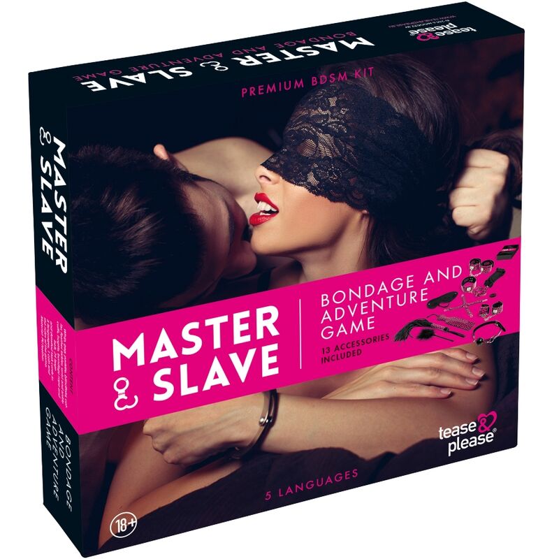 Comprar TEASE & PLEASE Juego 13 Accesorios Bondage – Exploración Segura Con Diseño Elegante y Funcional-Noxtic