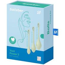 Comprar Satisfyer Yoni Power 2 Kit De Entrenamiento Verde – Bolas Chinas Para Fortalecer El Suelo Pélvico-Noxtic