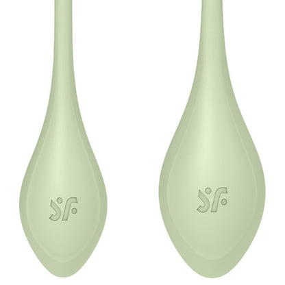 Comprar Satisfyer Yoni Power 2 Kit De Entrenamiento Verde – Bolas Chinas Para Fortalecer El Suelo Pélvico-Noxtic