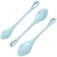 Comprar Satisfyer Yoni Power 2 Kit De Entrenamiento Azul – Fortalecimiento Del Suelo Pélvico Con Diseño Atractivo-Noxtic