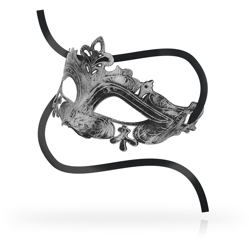 Comprar OHMAMA Máscara Antifaz Estilo Veneciano Plata – Diseño Elegante Para Añadir Misterio A Tus Juegos-Noxtic