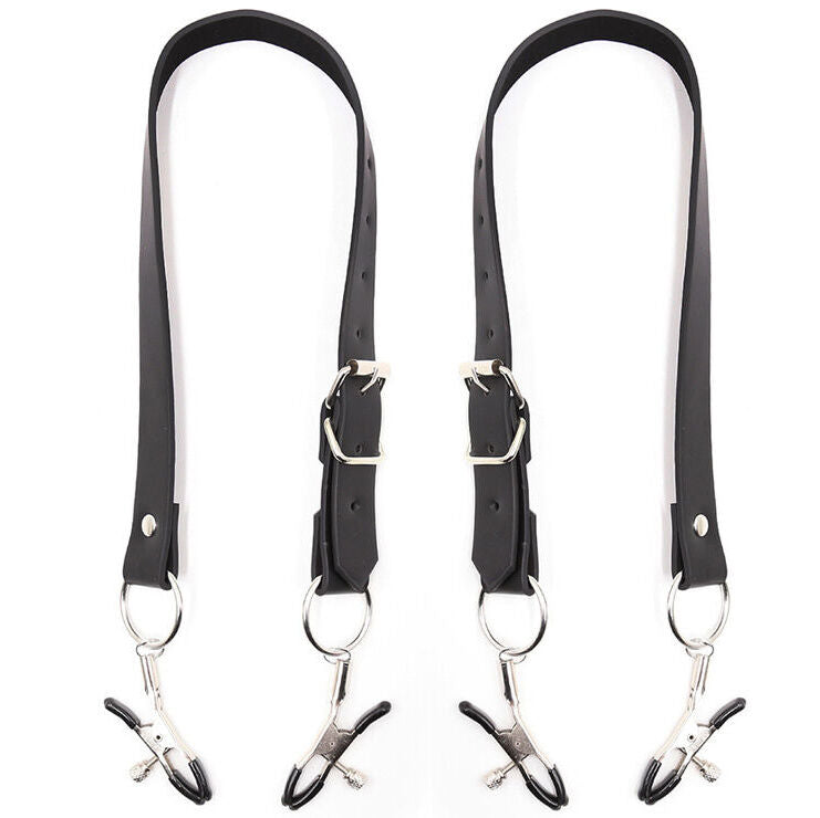 Comprar OHMAMA FETISH Pinzas Clitorales Con Correas – Diseño Elegante Para Estimulación Sensorial-Noxtic