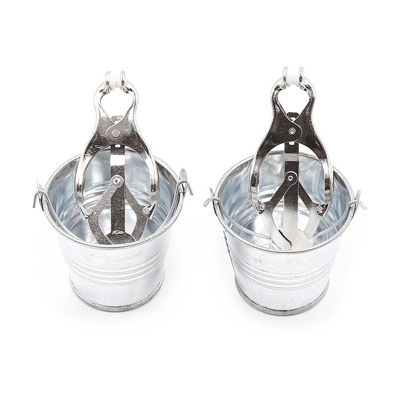 Comprar OHMAMA FETISH Pinzas Pezones Con Cubos – Diseño Elegante Para Estimulación Sensual-Noxtic