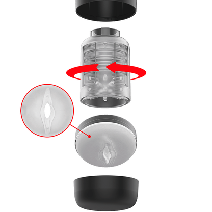 Comprar JAMYJOB Tornado Masturbador 360 Rotate Tech – Innovador Diseño Para Experiencia Sensorial Inigualable-Noxtic