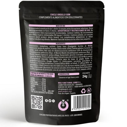 Comprar WUG Sex Sense Chicle Orgullo Pride LGBT 10 Unidades – Complemento Natural Para Potenciar Tu Placer-Noxtic