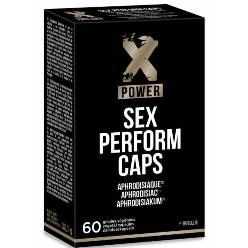 Comprar XPOWER Sex Perform Caps 60 Cápsulas – Suplemento Natural Para Potenciar El Bienestar Sexual-Noxtic