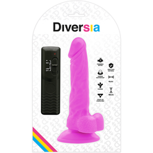 Comprar DIVERSIA Dildo Realista Flexible Lila 18 Cm – Estimulador Con Vibración Para Placer Personalizado-Noxtic