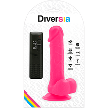 Comprar DIVERSIA Dildo Realista Flexible Rosa – Diseño Ergonómico Con Vibración Para Placer Personal-Noxtic