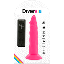 Comprar DIVERSIA Dildo Realístico Flexible Rosa – Vibración Ajustable Para Experiencia Única-Noxtic