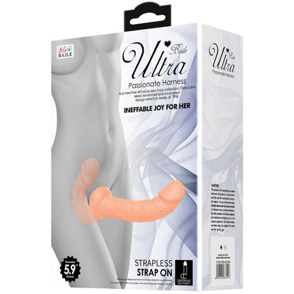 BAILE - ULTRA PASSIONATE HARNESS DILDO CON ARNÉS SIN SUJECIÓN-BAILE HARNESS COLLECTION-Noxtic