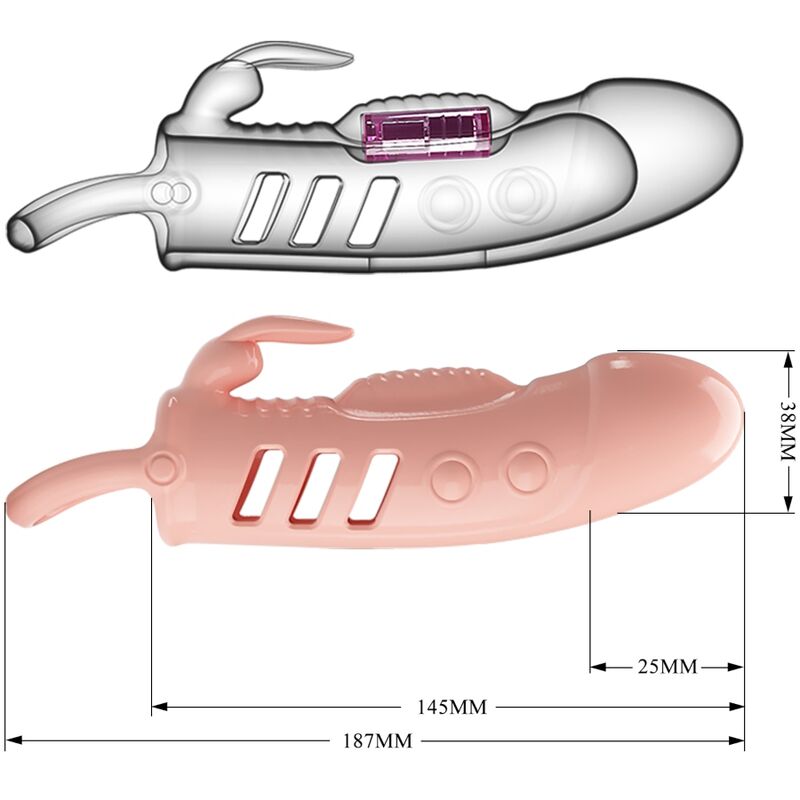 Comprar PRETTY LOVE Sloane Funda Pene Rabbit Natural – Diseño Ergonómico Para Placer Sensorial-Noxtic