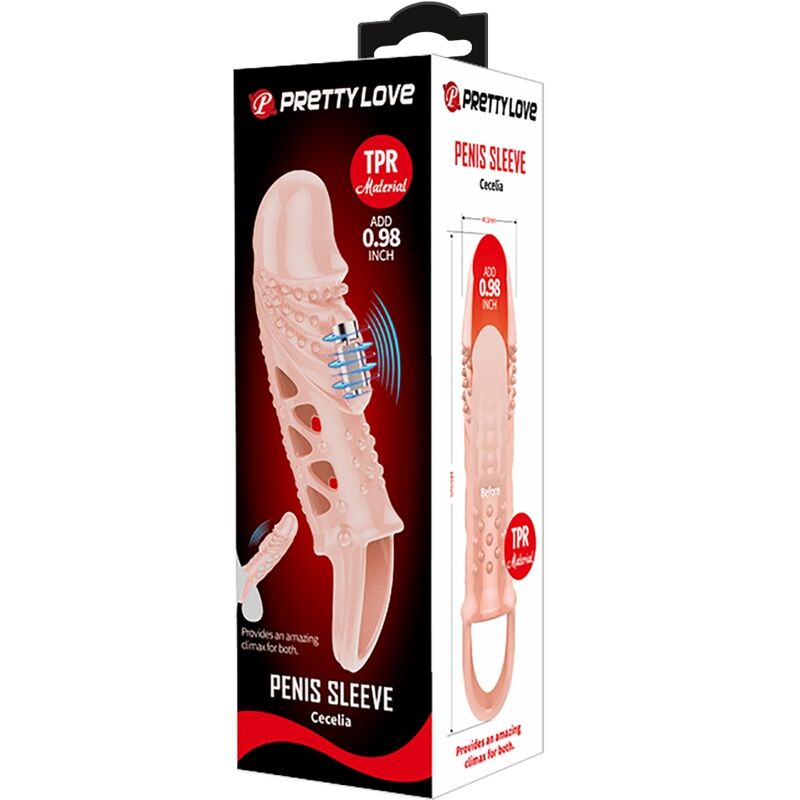 Comprar PRETTY LOVE Cecelia Funda Vibradora – Diseño Natural Para Placer Sensorial-Noxtic