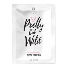 Comprar SECRETPLAY Pretty But Wild Aceite Brillo Corporal Monodosis – Iluminador Con Toque De Brillo Dorado Para La Piel-Noxtic