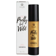 Comprar SECRETPLAY Pretty But Wild Aceite Brillo Corporal 50 Ml – Hidratación Profunda Con Brillo Dorado Para La Piel-Noxtic
