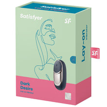Comprar Satisfyer Dark Desire Vibrador Layon – Diseño Ergonómico Con Silicona Médica Para Placer Sensorial-Noxtic