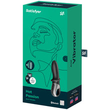 Comprar Satisfyer Hot Passion Vibrador Anal Negro – Vibrador Recargable Con Función De Calor Para Experiencia Sensorial-Noxtic