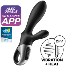 Comprar Satisfyer Heat Climax Plus Negro – Vibrador Anal Con Estimulación Personalizada Y Control App-Noxtic
