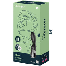 Comprar Satisfyer Heat Climax Vibrador Anal Negro – Vibraciones Intensas Con Función De Calentamiento-Noxtic