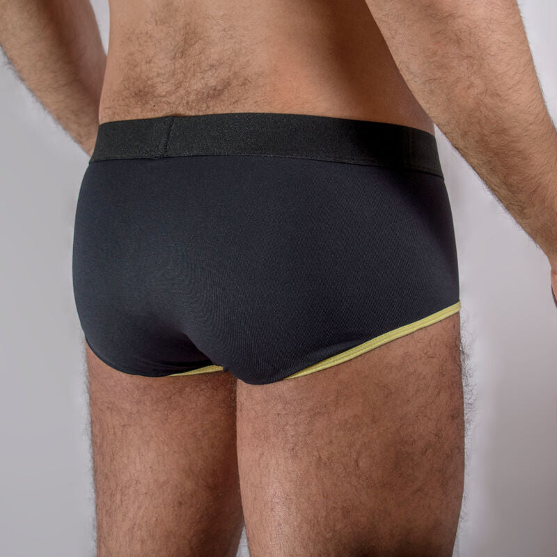 Comprar Macho MS24A Calzoncillo Brief Dark Amarillo S – Diseño Moderno Con Comodidad Duradera-Noxtic