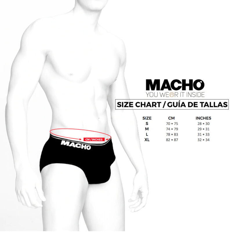 Comprar Macho MS24A Calzoncillo Brief Dark Amarillo S – Diseño Moderno Con Comodidad Duradera-Noxtic