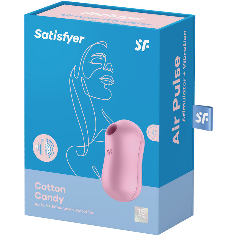 Comprar Satisfyer Cotton Candy Estimulador Y Vibrador Lila – Diseño Elegante Con Funcionalidad Innovadora-Noxtic
