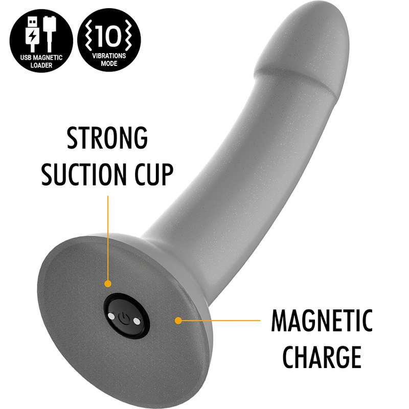 Comprar MYTHOLOGY Rune Majestic Dildo S – Vibrador Con Tecnología Inalámbrica Compatible-Noxtic