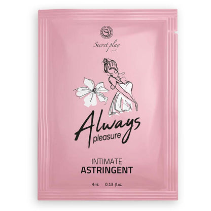 Comprar SECRETPLAY Monodosis Always Virgin 4ML – Astringente Íntimo Con Ingredientes Naturales Para Una Experiencia Fresca-Noxtic