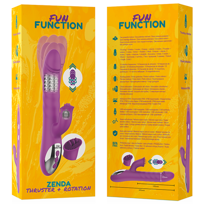 Comprar FUN FUNCTION Zenda Thruster Y Rotación – Innovador Juguete Con Diseño Sensorial Y Funciones Únicas-Noxtic
