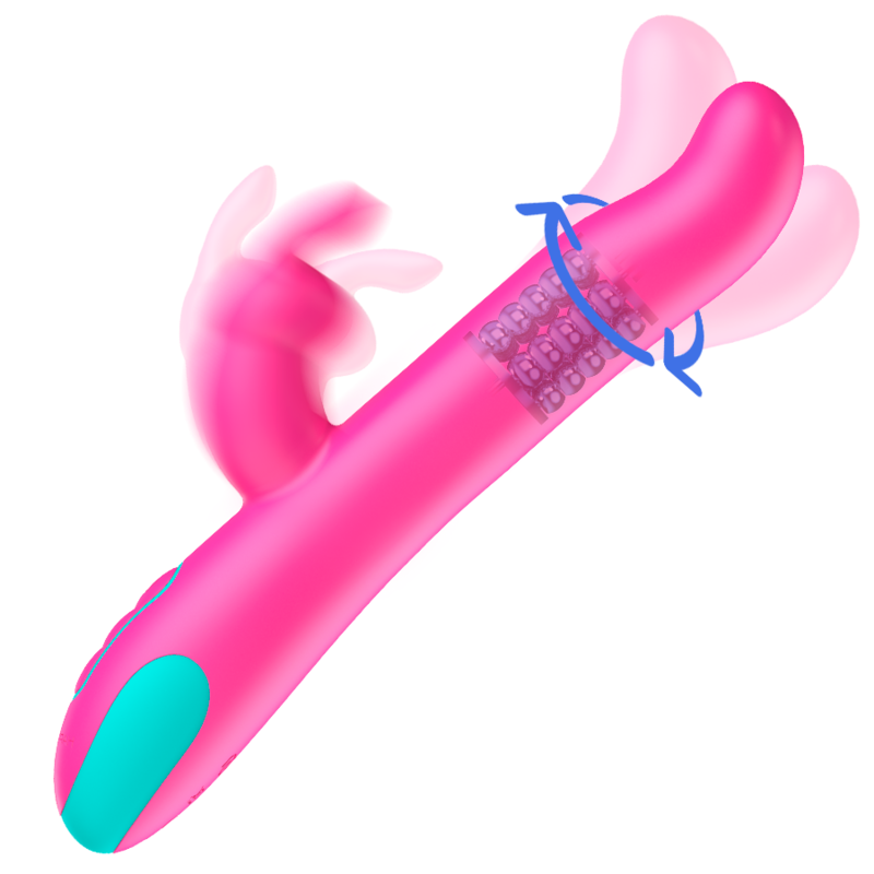 Comprar HAPPY LOKY Pluto Rabbit Vibrator – Diseño Elegante Con Tecnología Inalámbrica Compatible-Noxtic