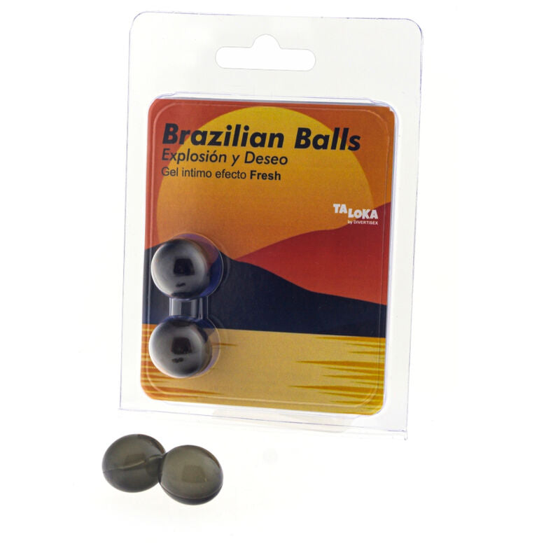 Comprar TALOKA Gel Excitante Efecto Frescor – Placer Sensorial Con Dos Bolas Para Masajes Intimos-Noxtic