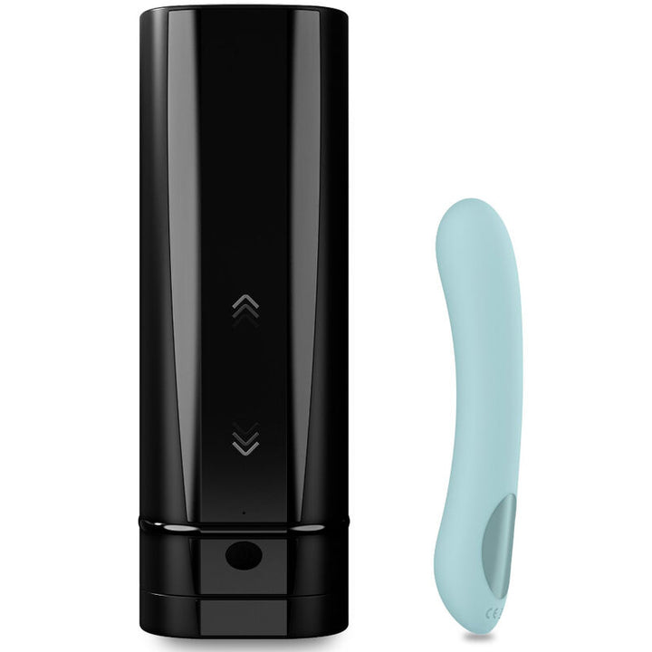 KIIROO ONYX+ Y PEARL 2+ Turquesa – Set Para Parejas Con Diseño Innovador Y Placer Compartido