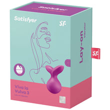 Comprar Satisfyer Viva La Vulva 3 Violeta – Vibrador Lay-On Innovador Para Placer Personal-Noxtic
