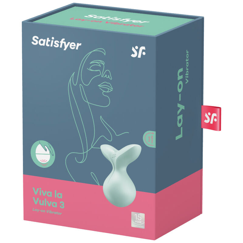 Comprar Satisfyer Viva La Vulva 3 Violeta – Vibrador Lay-On Innovador Para Placer Personal-Noxtic