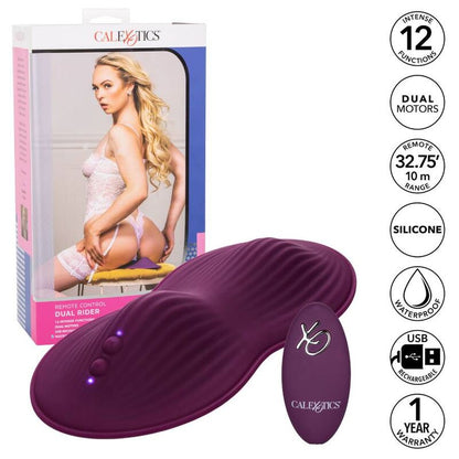 Comprar CALEXOTICS Remote Control Dual Rider – Masajeador Doble Con Control Remoto Para Placer Personalizado-Noxtic