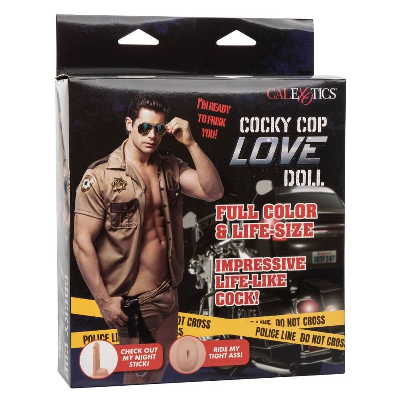 Comprar CALEXOTICS Cocky Cop Love Doll – Juguete Erótico Masculino Para Autoexploración Divertida-Noxtic